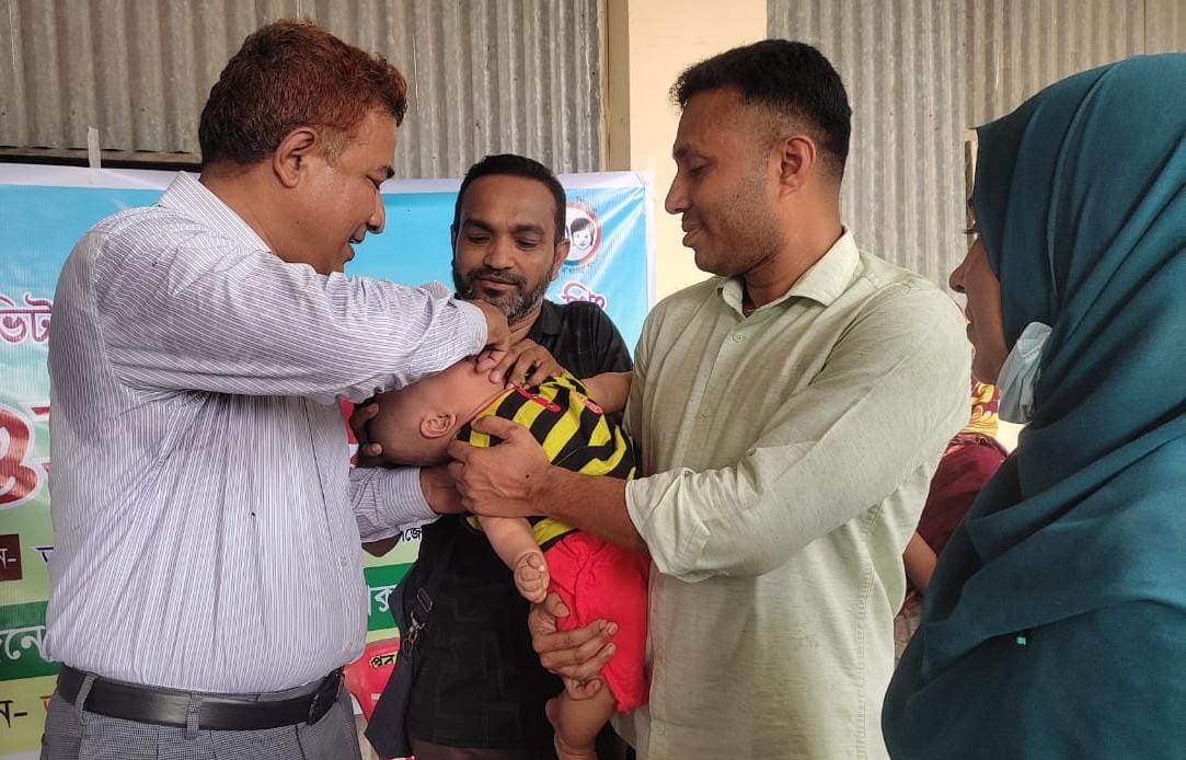 সন্দ্বীপে ৩৬১ টি কেন্দ্রে ভিটামিন ‘এ’ প্লাস ক্যাপসুল খাওয়ালো